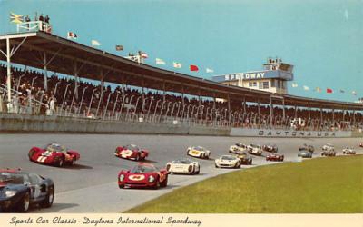 Sports Car Classic - Daytona International Speedway Daytona Beach, Florida Postcard
