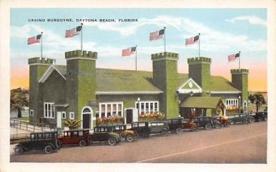 Casino Burgoyne Daytona Beach, Florida Postcard