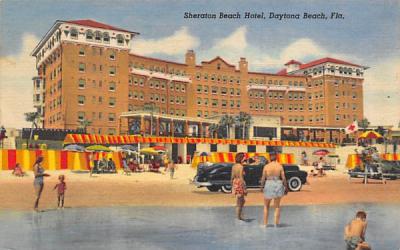 Sheraton Beach Hotel Daytona Beach, Florida Postcard