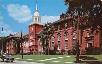 Beautiful Elizabeth Hall, John B. Stetson University De Land, Florida Postcard