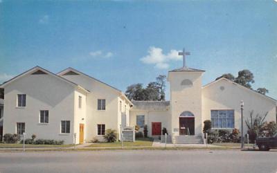 The Dunedin Methodist Church Florida Postcard