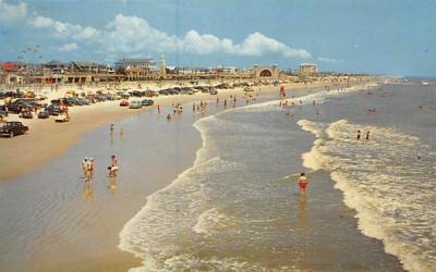 The Beautiful Beach  Daytona Beach, Florida Postcard