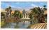 Riverfront Park, Showing Dana Memorial Fountain Daytona Beach, Florida Postcard