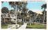Palmetto Avenue, Looking North Daytona Beach, Florida Postcard