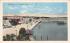 Waterfront and Esplanade Daytona Beach, Florida Postcard