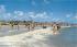 Beautiful white sand beach  Daytona Beach, Florida Postcard