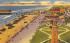 Pier Casino and Ocean Front Daytona Beach, Florida Postcard