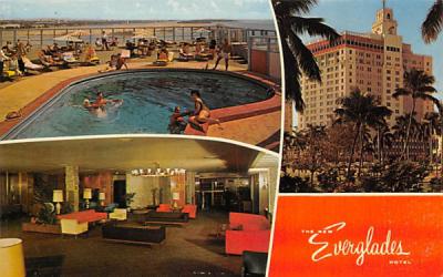 The New Everglades Hotel Florida Postcard