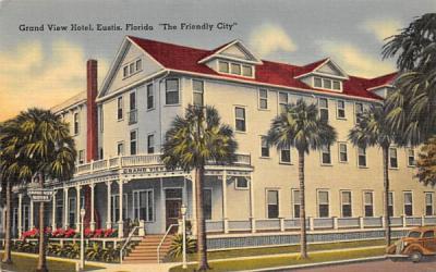 Grand View Hotel Eustis, Florida Postcard