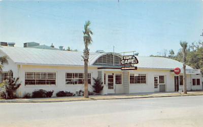 Staff Cafe Fort Walton, Florida Postcard