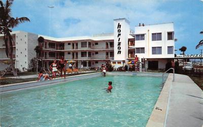 Horizon Apt. Hotel Fort Lauderdale, Florida Postcard