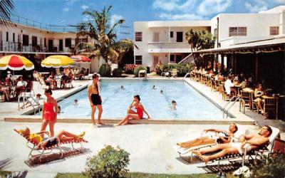 The Escape Hotel Fort Lauderdale, Florida Postcard