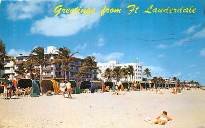 Greetings from Ft. Lauderdale, FL, USA Fort Lauderdale, Florida Postcard