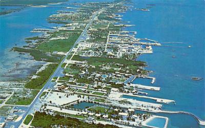 Aerial view of Marathon Florida Keys Postcards, Florida