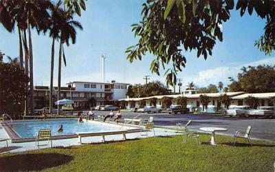 Palmland Motel Fort Myers, Florida Postcard
