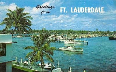 Greetings from Ft. Lauderdale, FL, USA Fort Lauderdale, Florida Postcard