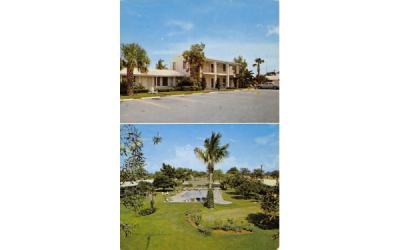 Southernaire Motel and Dorothy Vernon Restaurant Fort Pierce, Florida Postcard