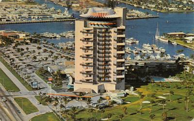 Aerial View of Pier 66 Fort Lauderdale, Florida Postcard