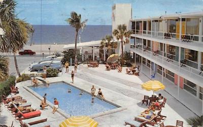 Oceanfront Boca Key Motel Fort Lauderdale, Florida Postcard