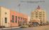 U. S. Post Office and Governors Club Hotel Fort Lauderdale, Florida Postcard