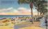 A Vista of Surf and Sand Fort Lauderdale, Florida Postcard