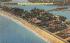 Air View of Beach Front Fort Lauderdale, Florida Postcard