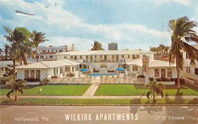 Wilkirk Apartments Hollywood , Florida Postcard