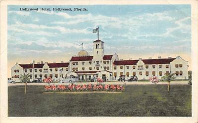 Hollywood Hotel Florida Postcard