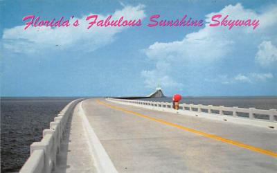 Florida's Fabulous Sunshine Skyway Postcard