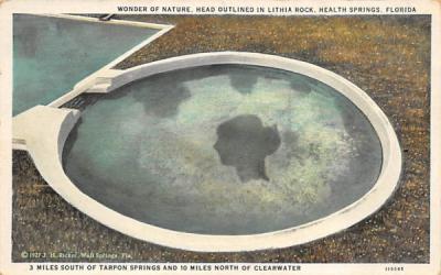 Wonder of Nature Health Springs, Florida Postcard