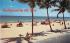 Hollywood Florida's beautiful Beach Postcard