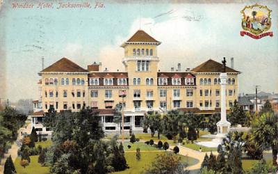 Windsor Hotel Jacksonville, Florida Postcard