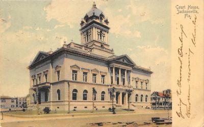 Court House Jacksonville, Florida Postcard