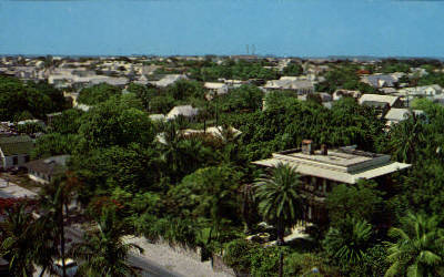 Ernest Hemingay's Home - Key West, Florida FL Postcard
