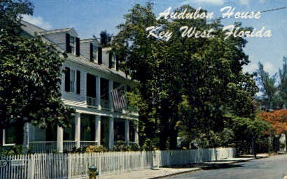 Audubon House - Key West, Florida FL Postcard