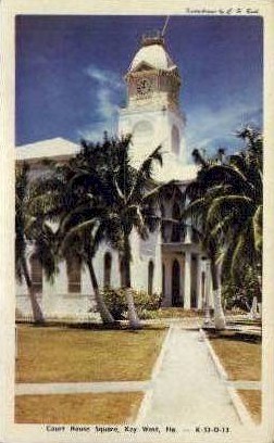 Court House - Key West, Florida FL Postcard
