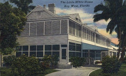 Little White House - Key West, Florida FL Postcard