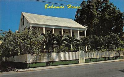 The Bahama House  Key West, Florida Postcard
