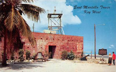 East Martello Tower Key West, Florida Postcard