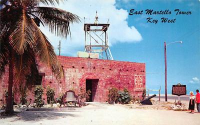 East Martello Tower Key West, Florida Postcard