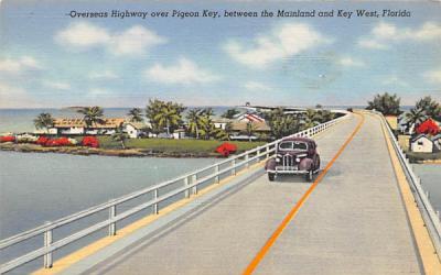 Pigeon Key Between Mainland, Key West, FL, USA Keywest, Florida Postcard