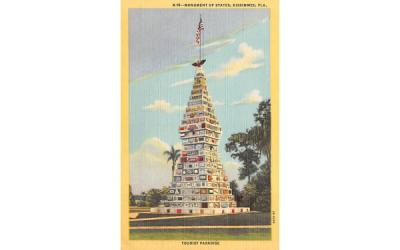 Monument of States Kissimmee, Florida Postcard