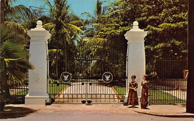 Presidential Gates at Key West, FL, USA Florida Postcard