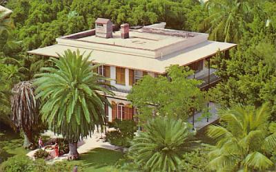 The Ernest Hemingway Home and Museum  Key West, Florida Postcard