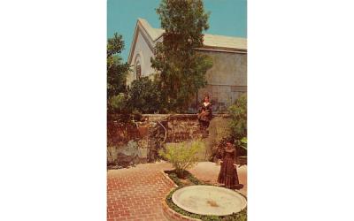 Old Spanish Walled Garden Key West, Florida Postcard