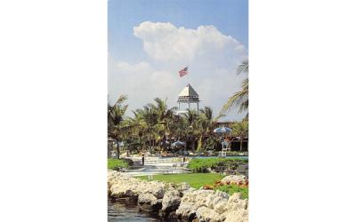 Channel View of Buccaneer Island Ocean Reef Club Key Largo, Florida Postcard