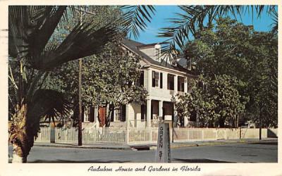 Audubon House and Gardens in FL, USA Key West, Florida Postcard