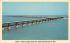 Bahia Honda Bridge along the Highway that goes to Sea Key West, Florida Postcard