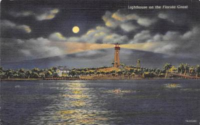 Lighthouse on the Florida Coast Postcard