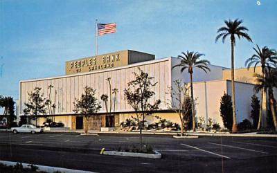 Peoples Bank of Lakeland with Trust Department Florida Postcard